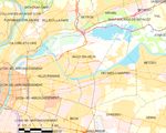 Map commune FR insee code 69256